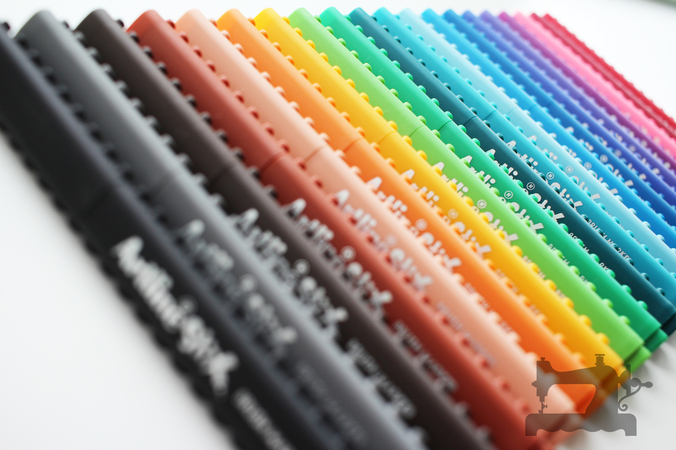 artline stix brush markers2