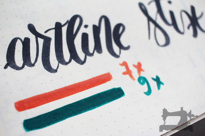 artline stix brush markers6