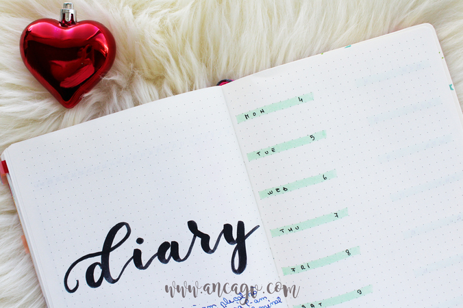 Bullet Journal – set-up pentru luna Decembrie12