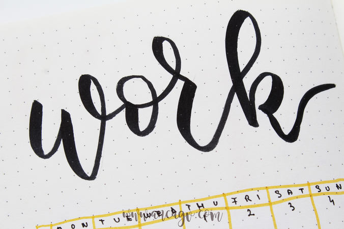 Bullet Journal – set-up pentru luna Februarie1