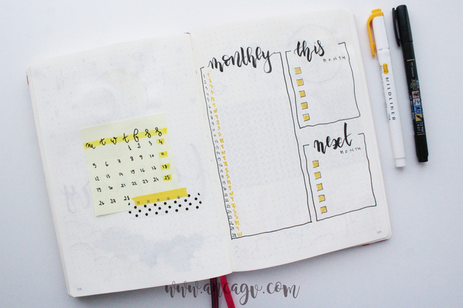 Bullet Journal – set-up pentru luna Februarie14