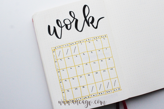 Bullet Journal – set-up pentru luna Februarie2