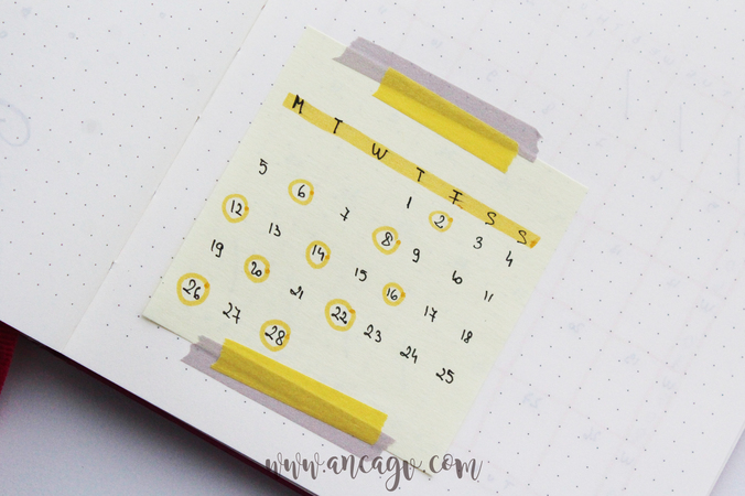 Bullet Journal – set-up pentru luna Februarie3