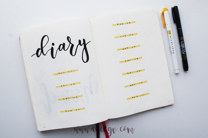 Bullet Journal – set-up pentru luna Februarie8