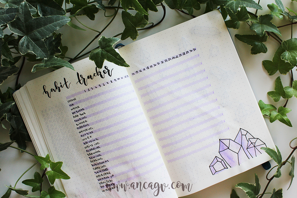 bullet journal march 9