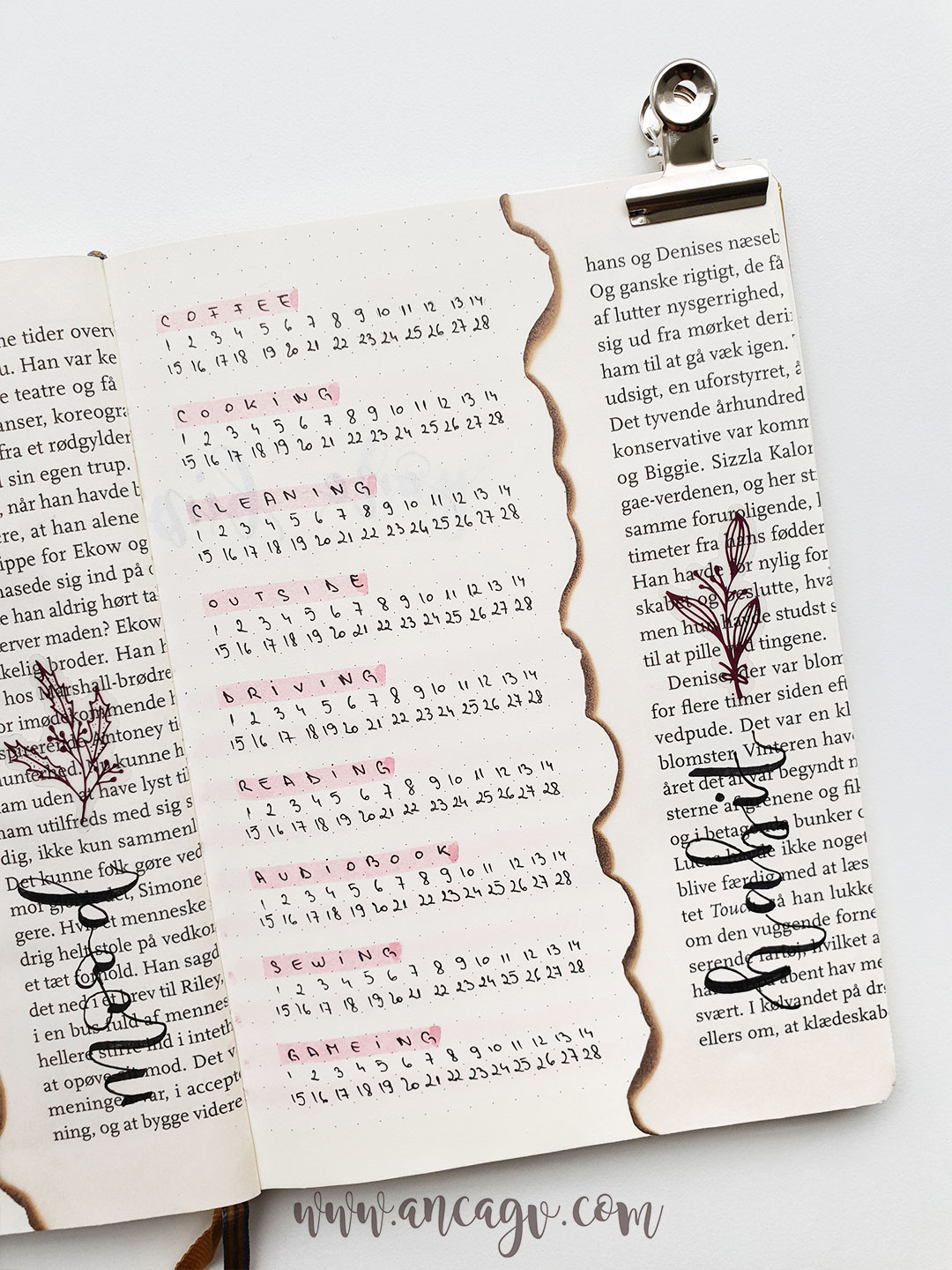 bullet-journal-set-up-for-february-13