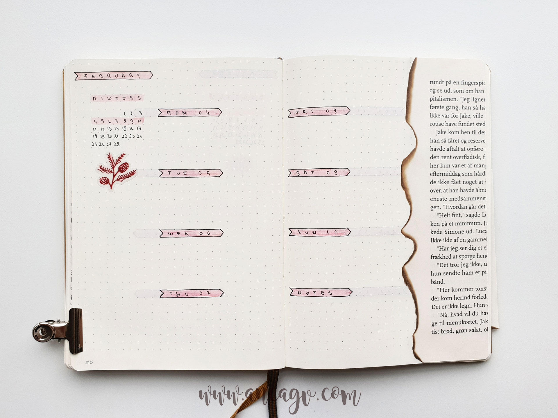 bullet-journal-set-up-for-february-7