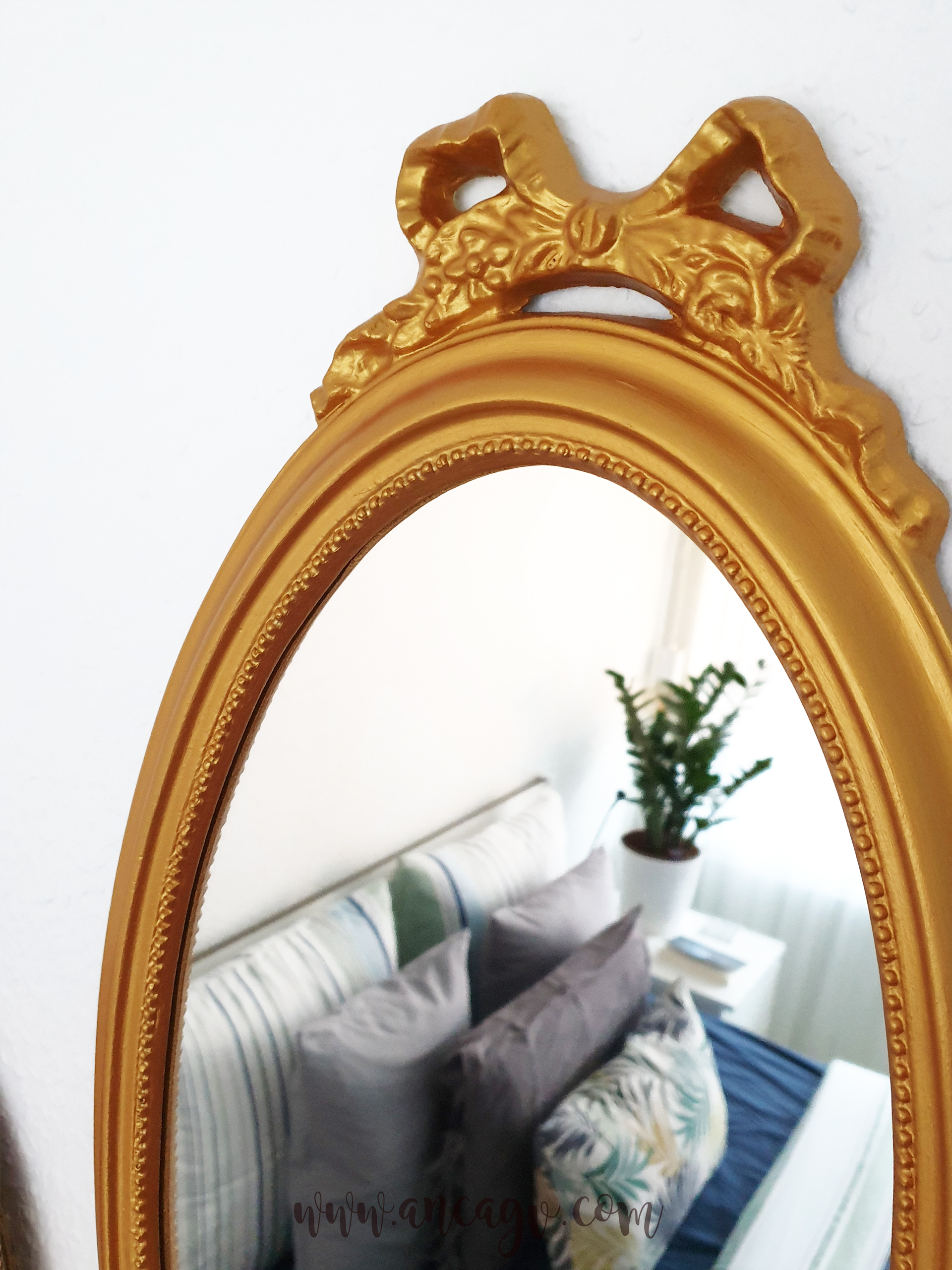 restaurarea unei oglinzi cu rama vintage2