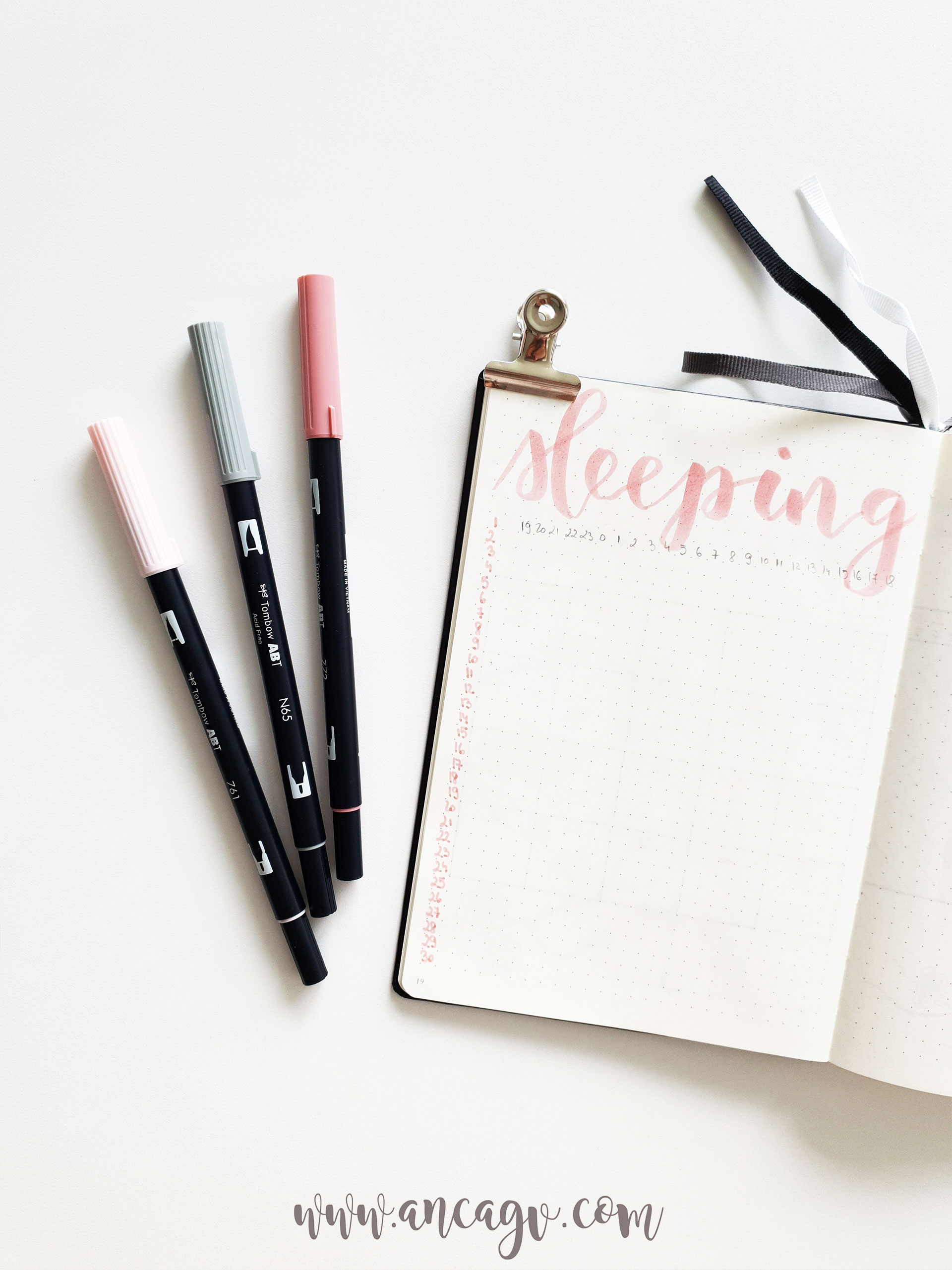 Bullet-Journal-–-set-up-for-April-20192