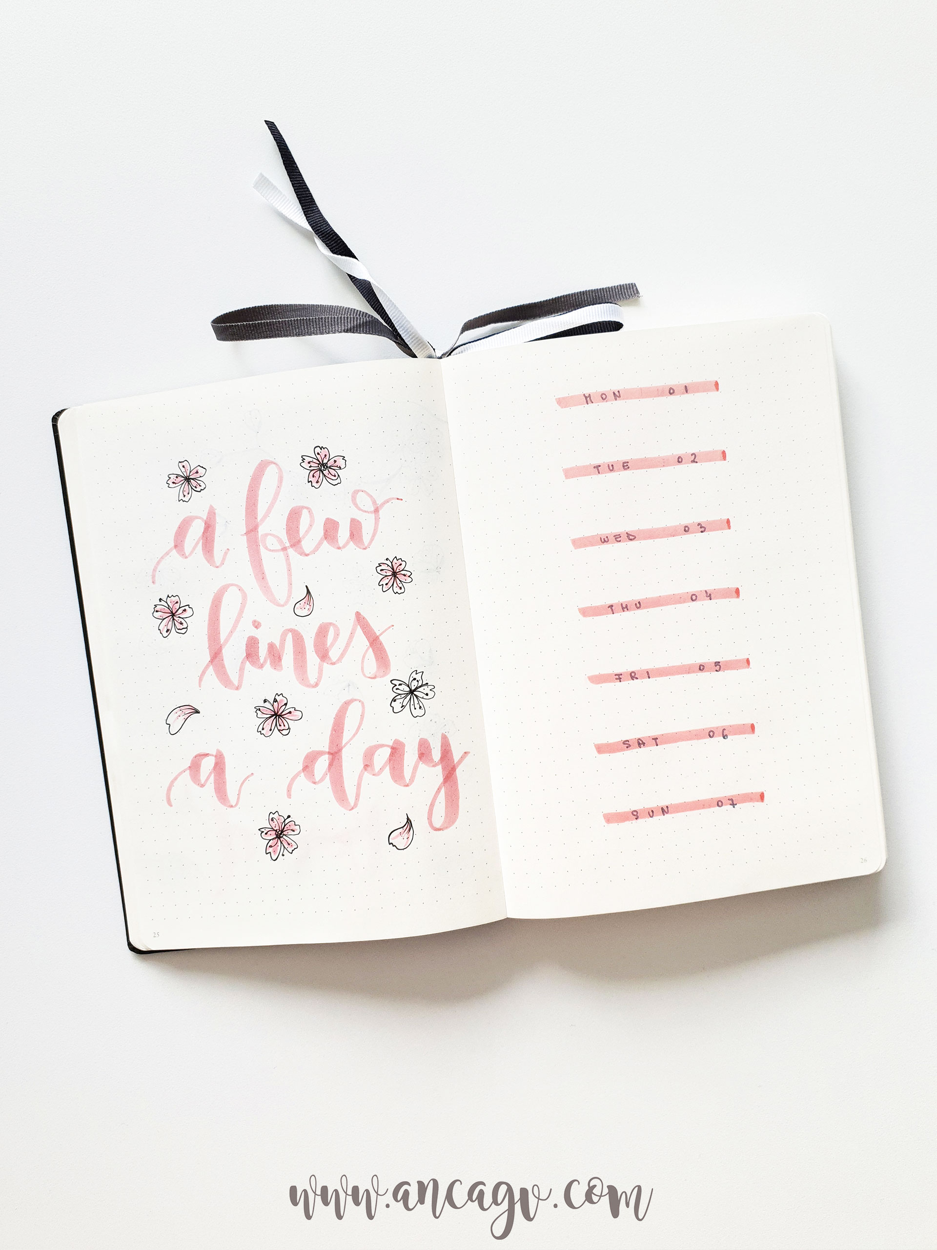 Bullet-Journal-–-set-up-for-April-20194