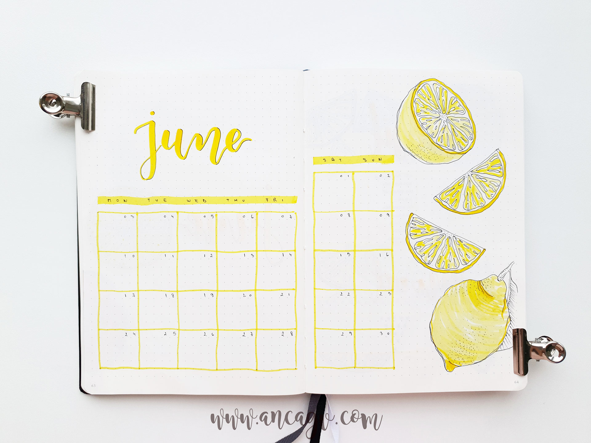 bullet-journal-june-2019