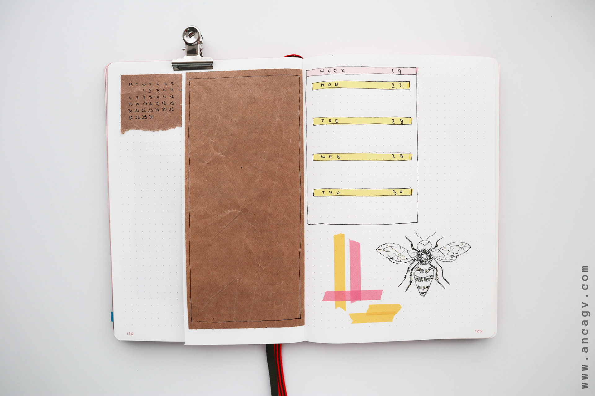 Bullet-Journal-–-set-up-for-April-2020-5