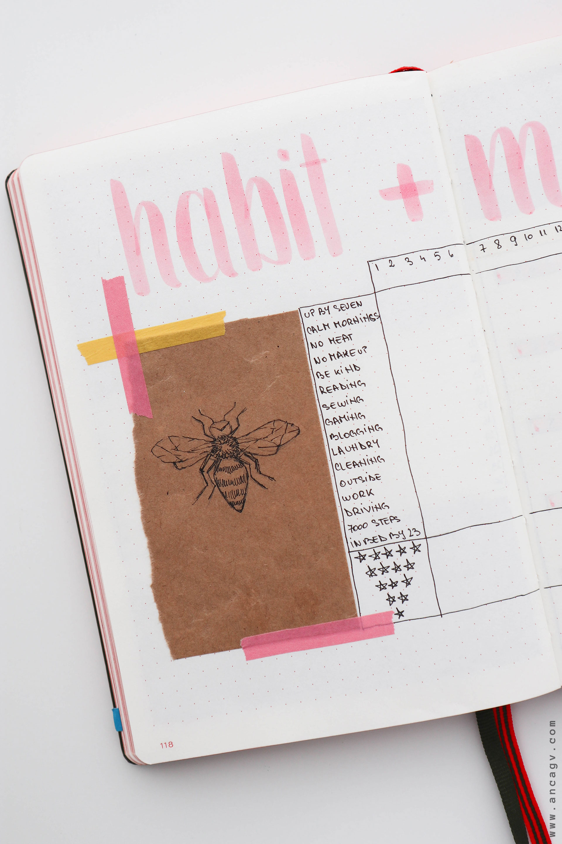 Bullet-Journal-–-set-up-for-April-2020-9