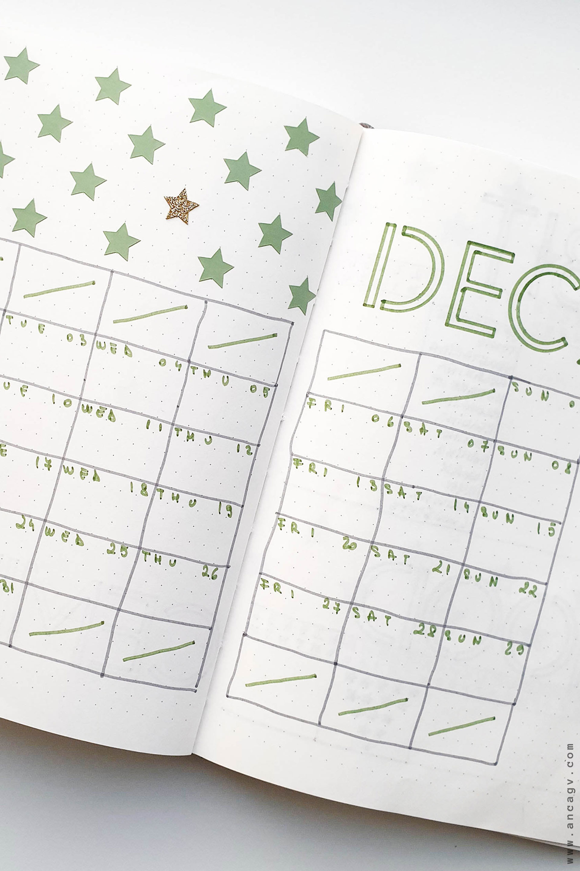 Bullet-Journal-–-set-up-for-December-20219-3