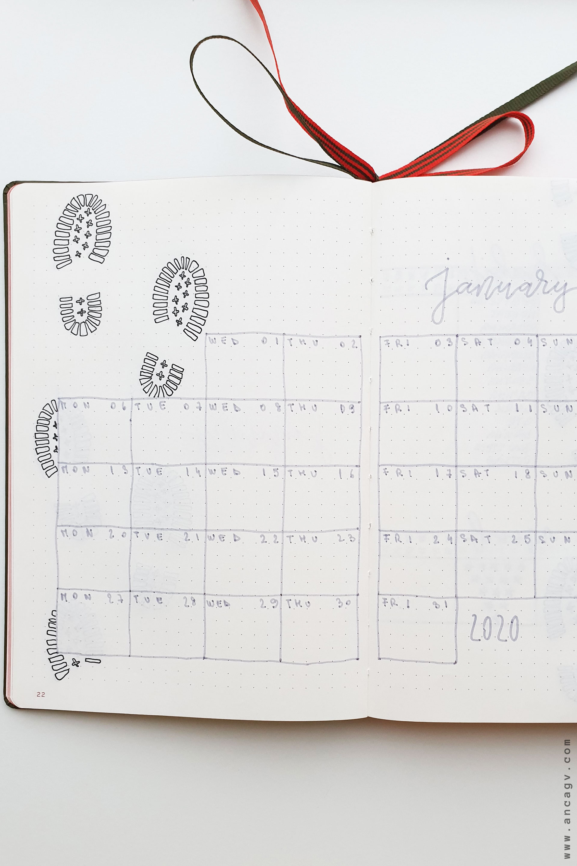 Bullet-Journal-–-set-up-for-January-2020-12