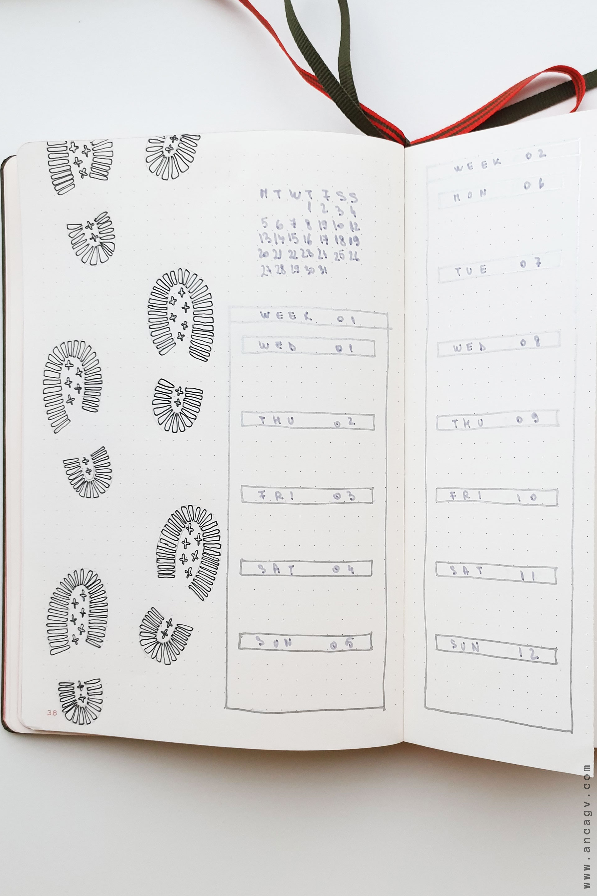 Bullet-Journal-–-set-up-for-January-2020-7