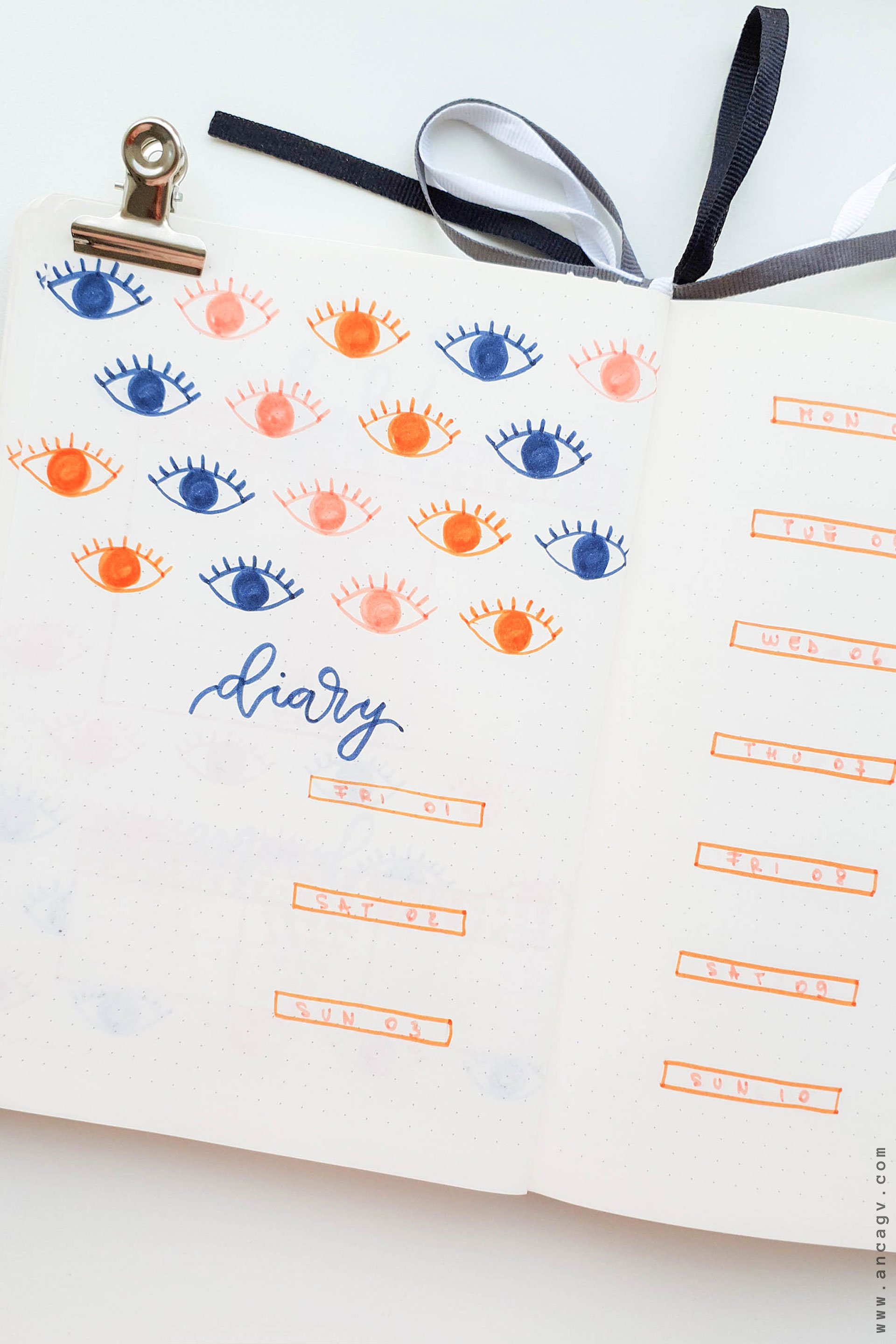 Bullet-Journal-–-set-up-for-November-2019-11