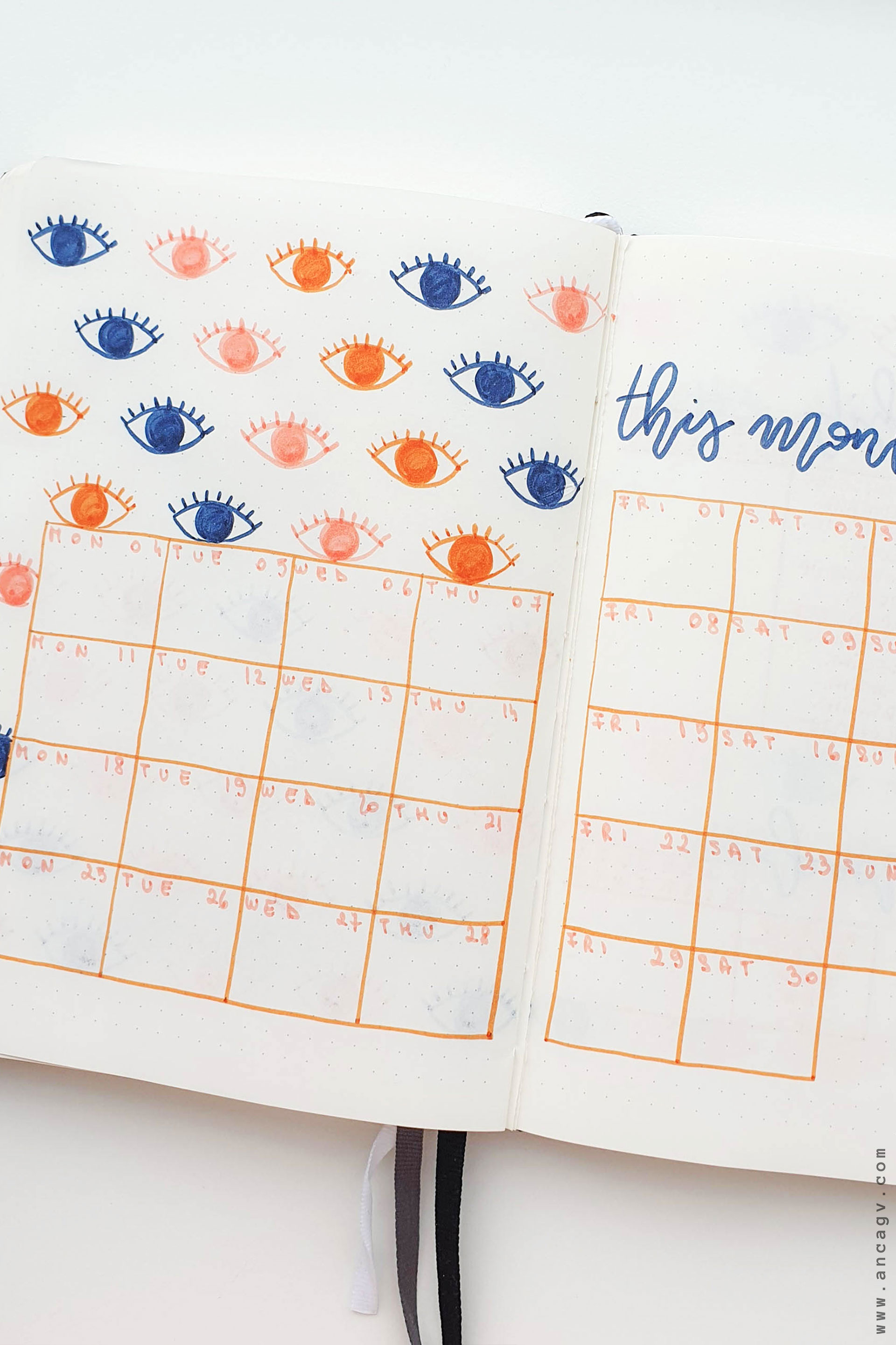 Bullet-Journal-–-set-up-for-November-2019-5