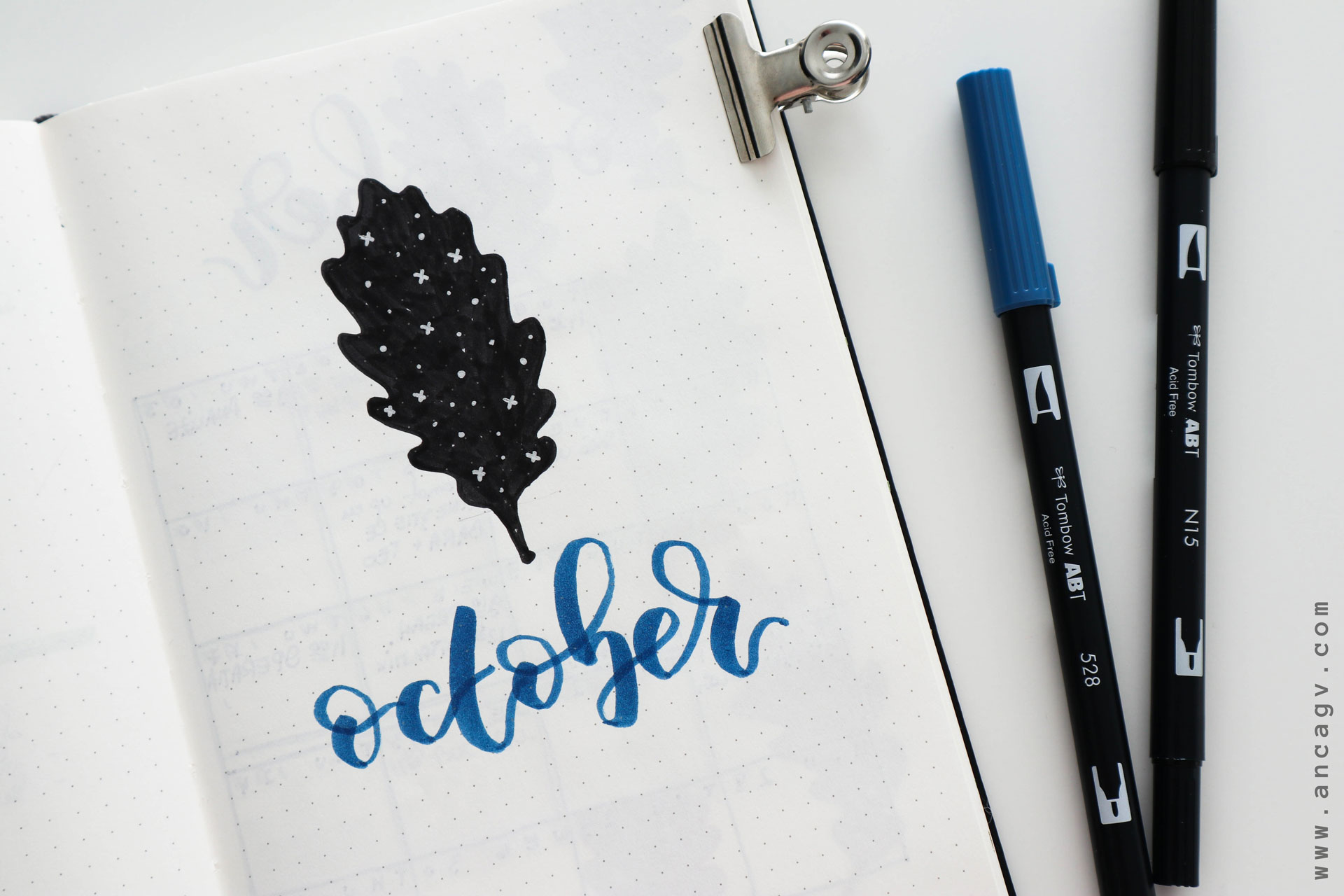 Bullet-Journal-–-set-up-for-October-2019-11