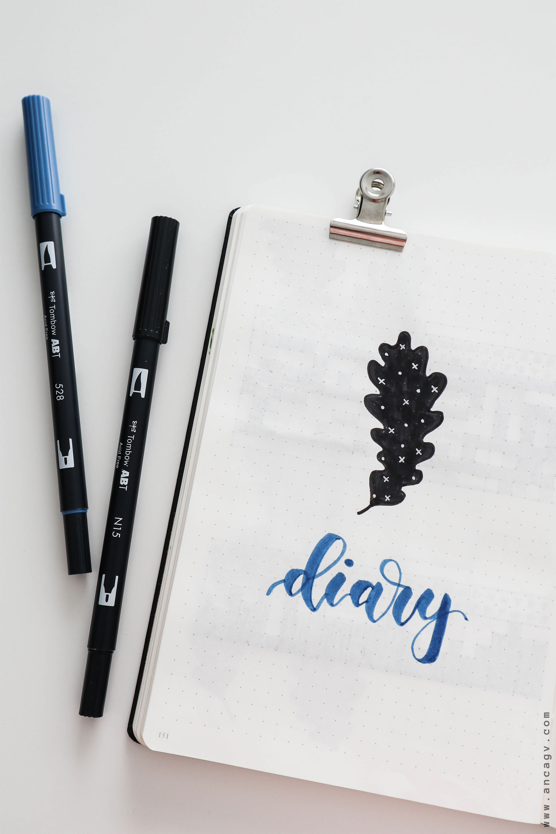 Bullet-Journal-–-set-up-for-October-2019-2