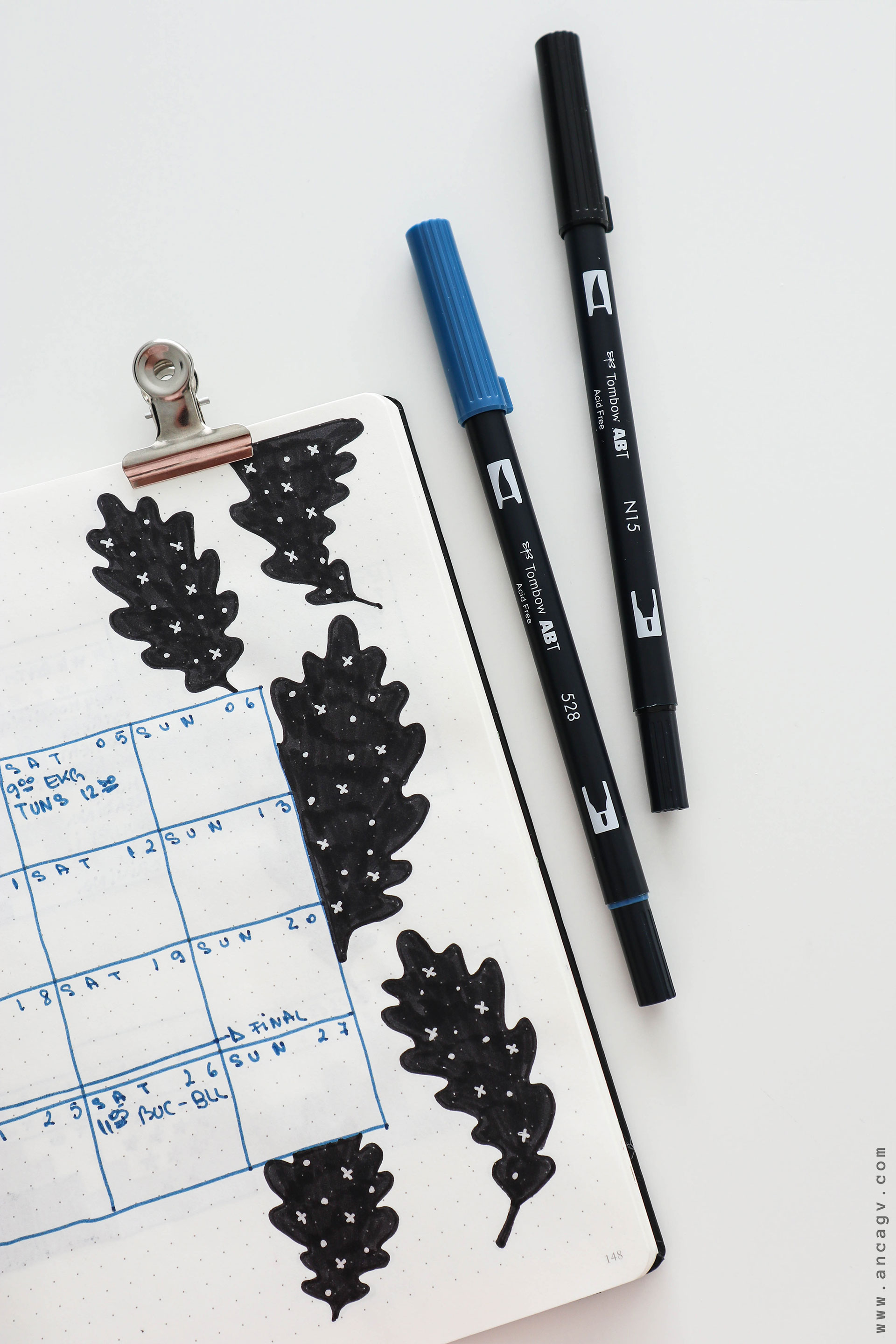 Bullet-Journal-–-set-up-for-October-2019-6