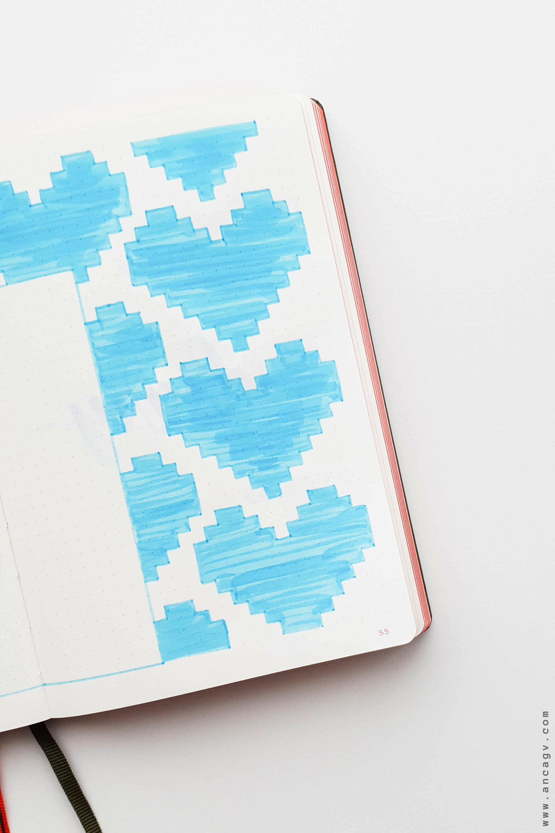 Bullet-Journal---set-up-for-February-2020-1