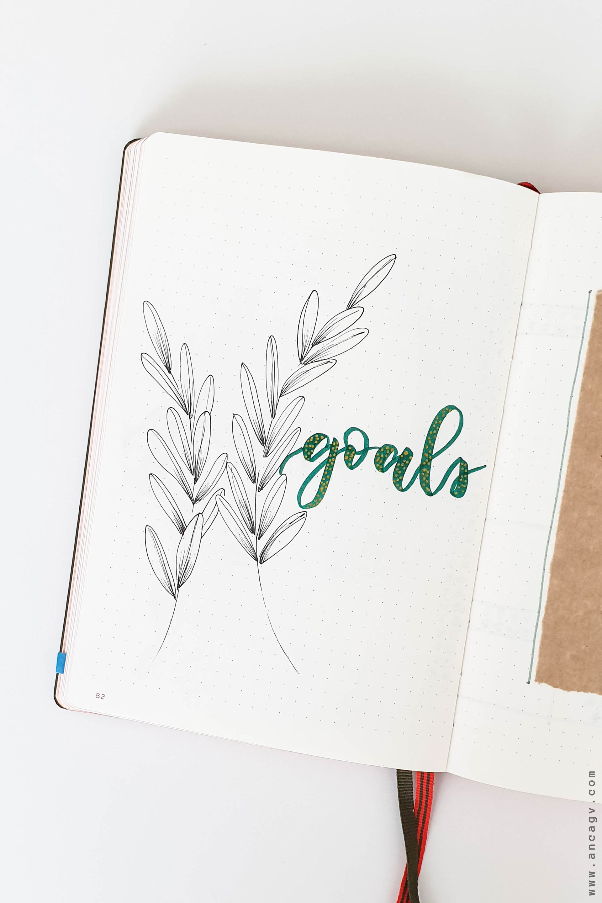 Bullet-Journal---set-up-for-March-2020-10