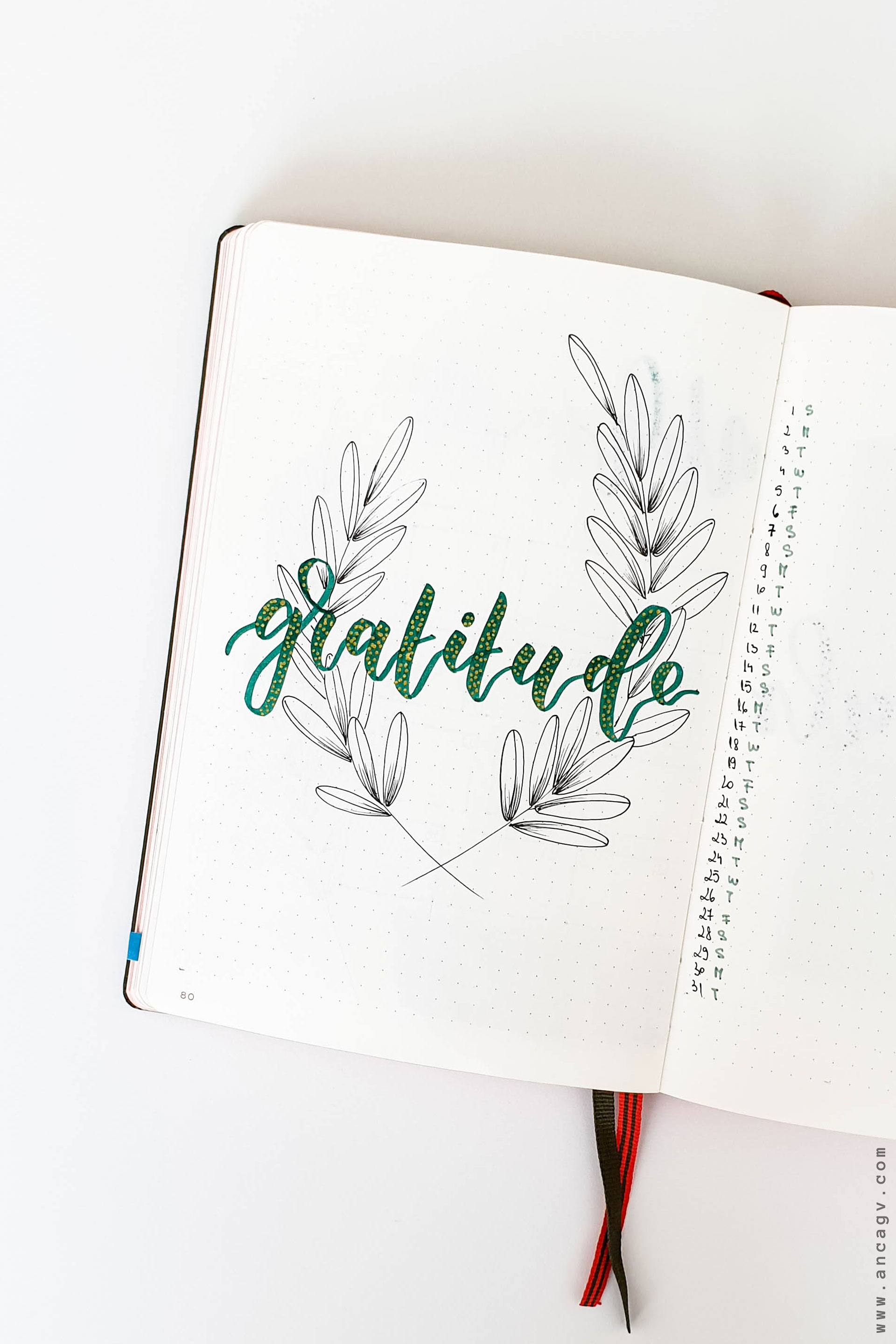 Bullet-Journal---set-up-for-March-2020-11