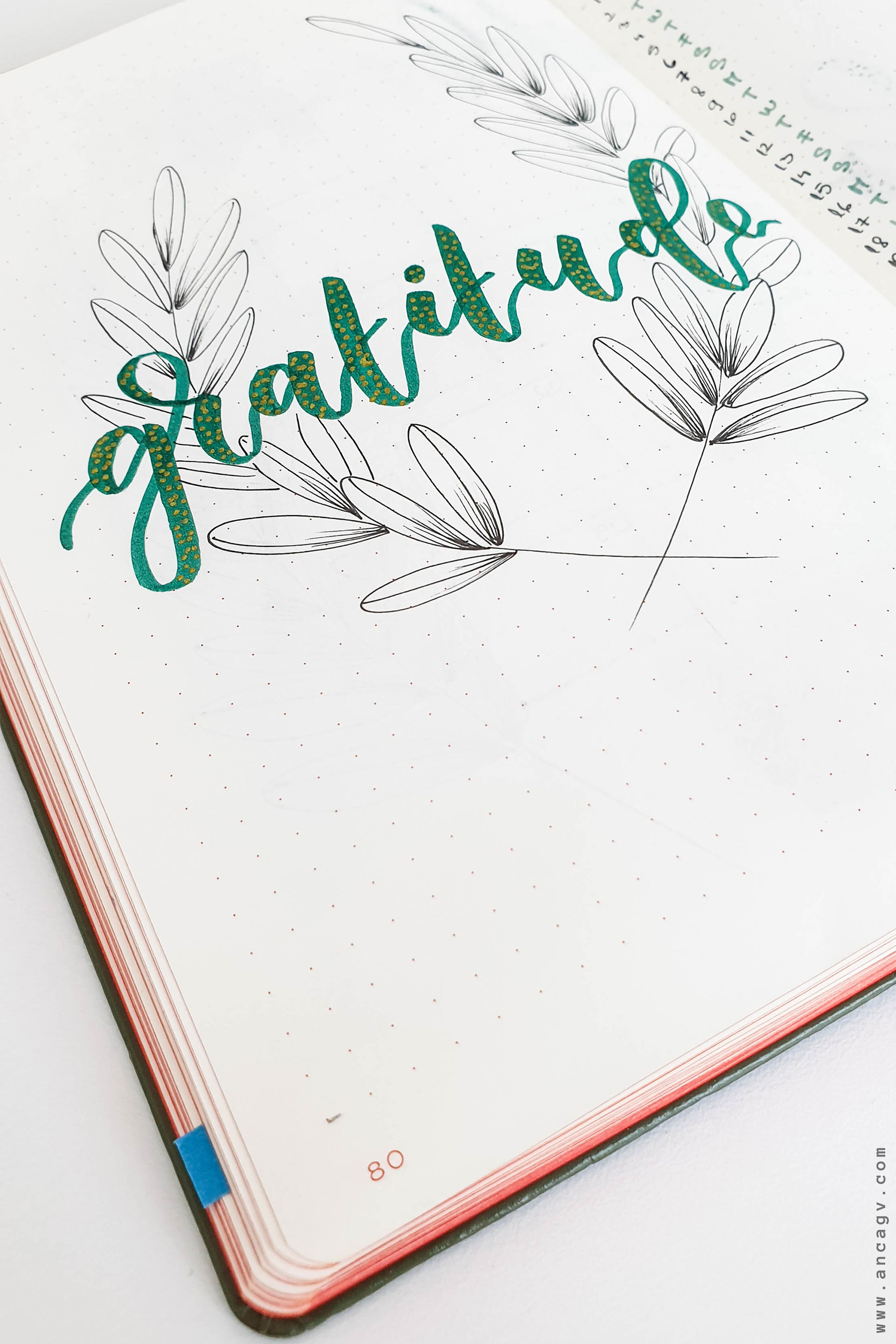 Bullet-Journal---set-up-for-March-2020-6