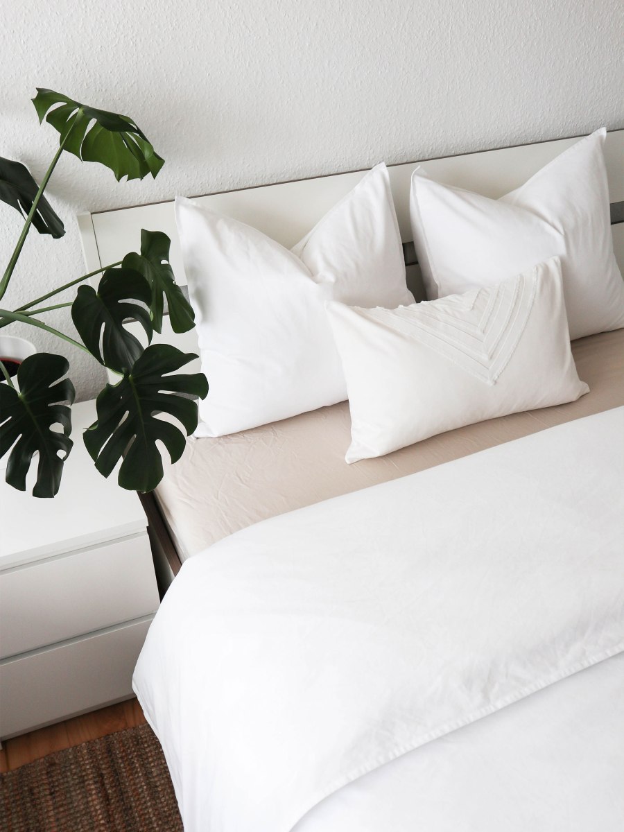 prima lenjerie de pat facuta