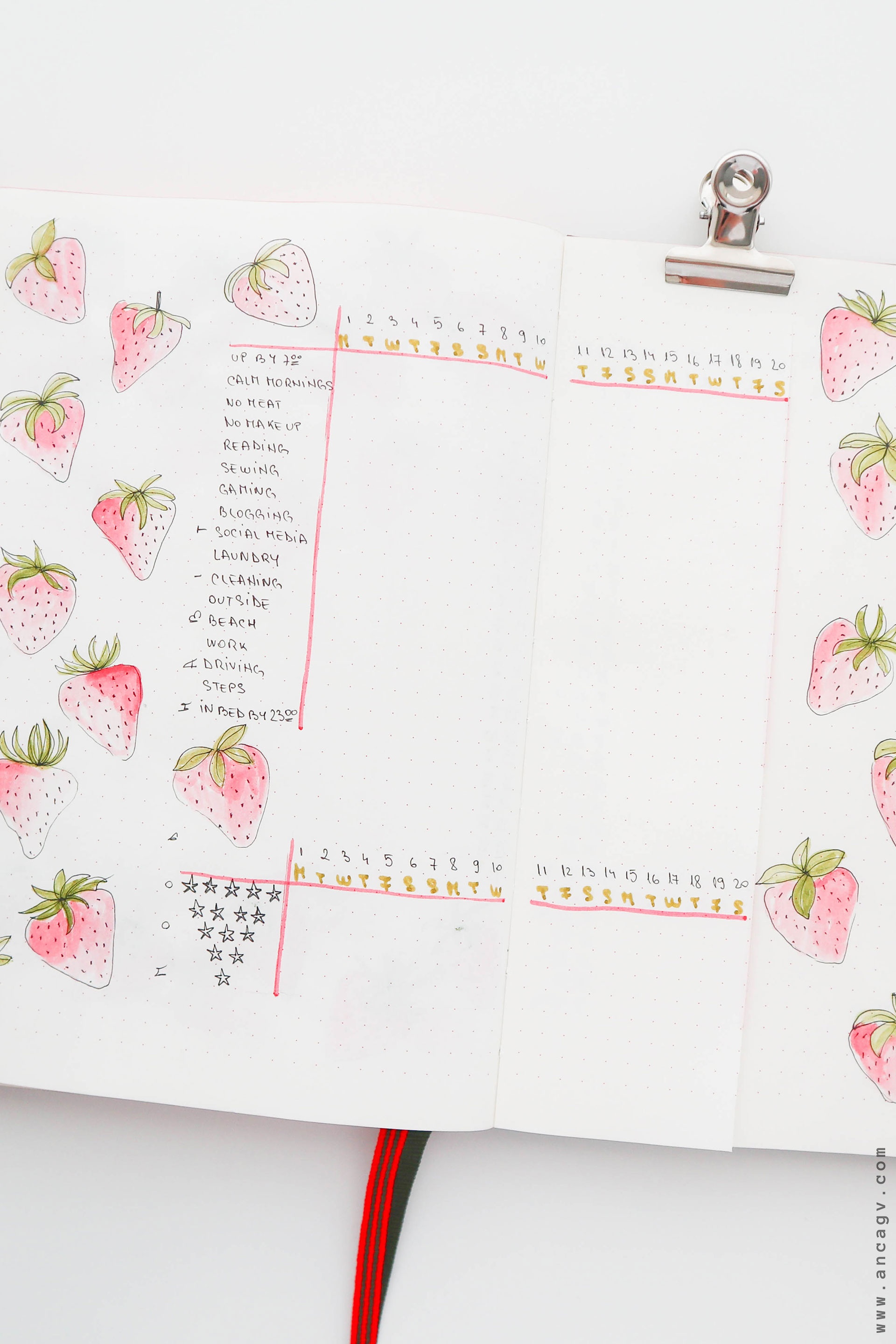 Bullet-Journal-–-set-up-for-June-20201