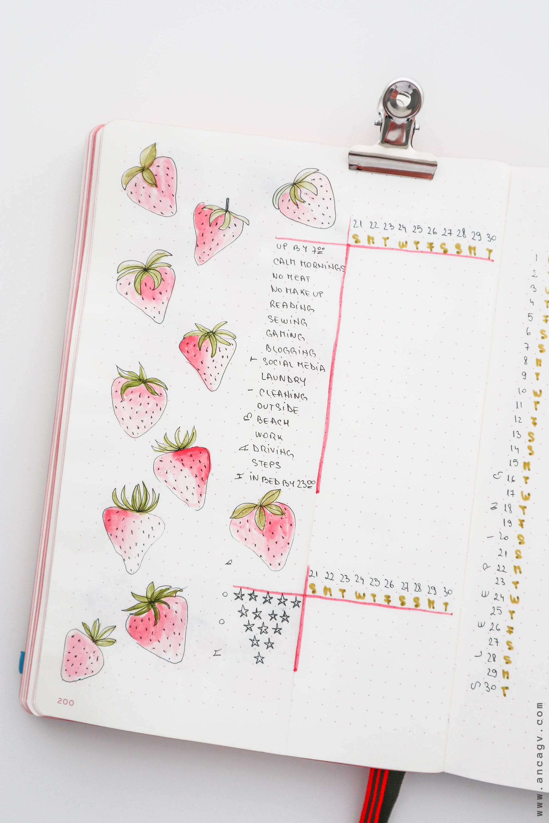 Bullet-Journal-–-set-up-for-June-20202