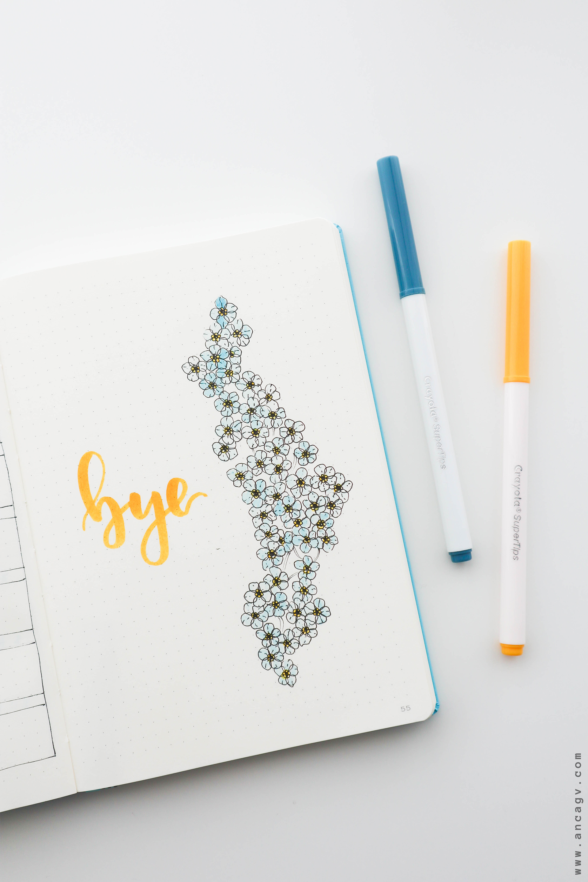 Bullet-Journal-–-set-up-for-August-202011