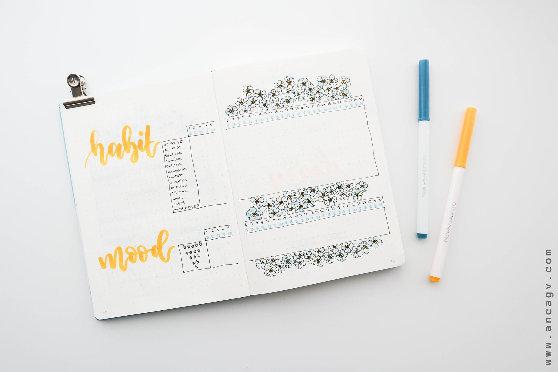 Bullet-Journal-–-set-up-for-August-20203