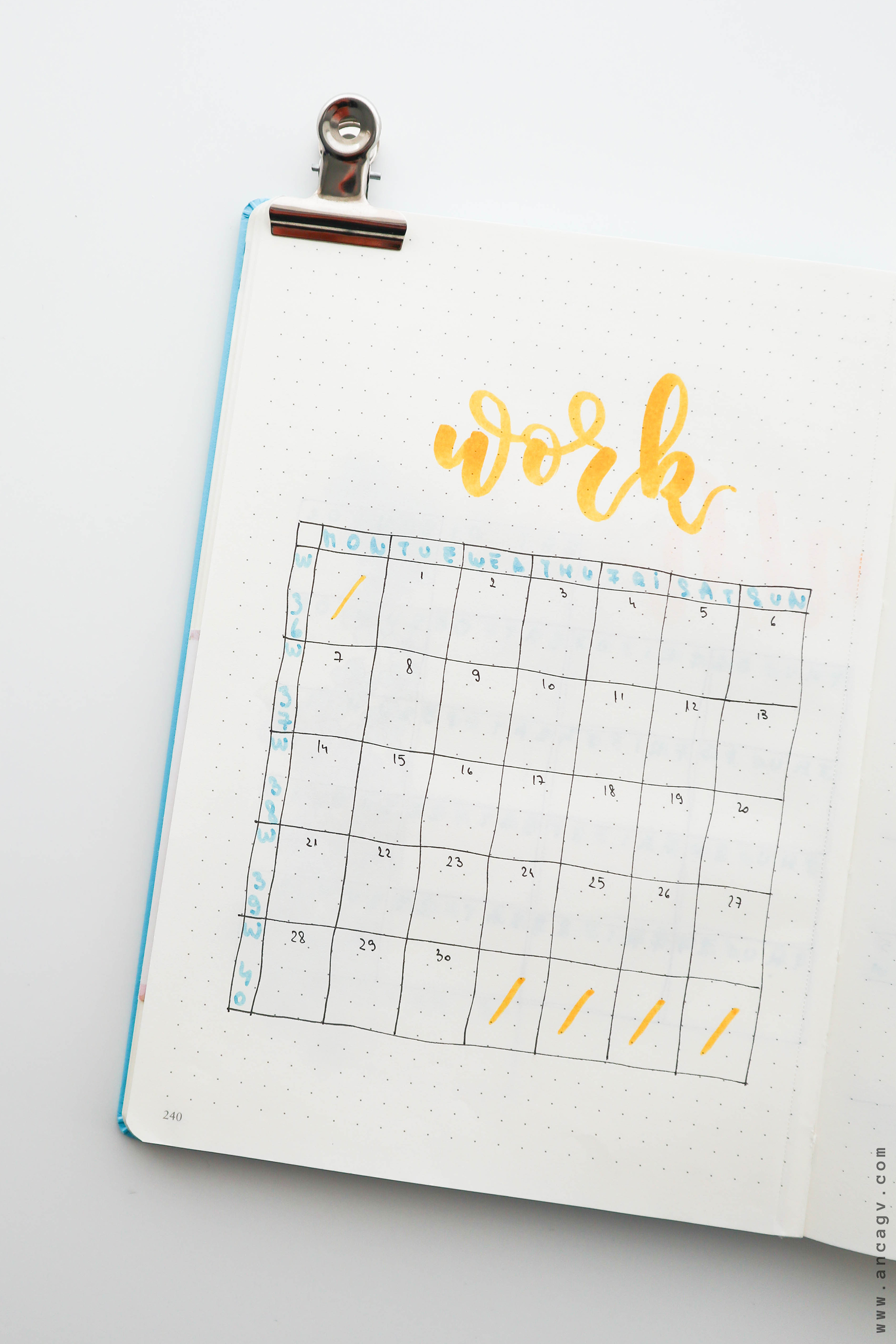 Bullet-Journal-–-set-up-for-August-20208