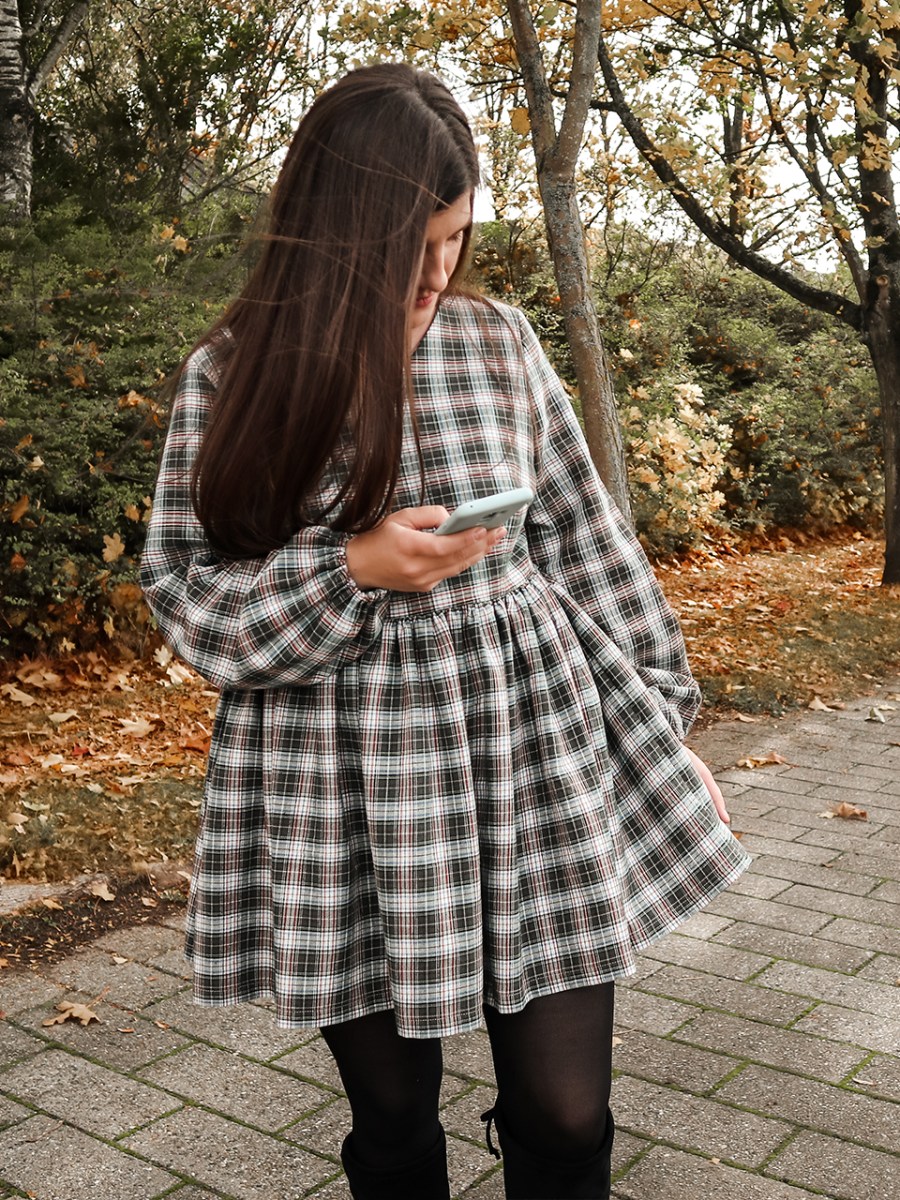 tartan dress