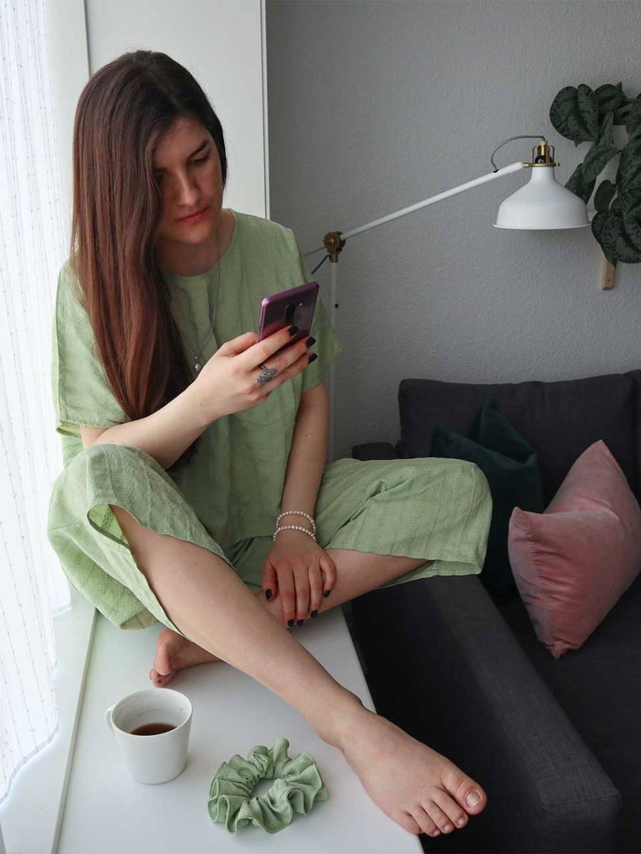 Loungewear set from Peppermint  Magazine